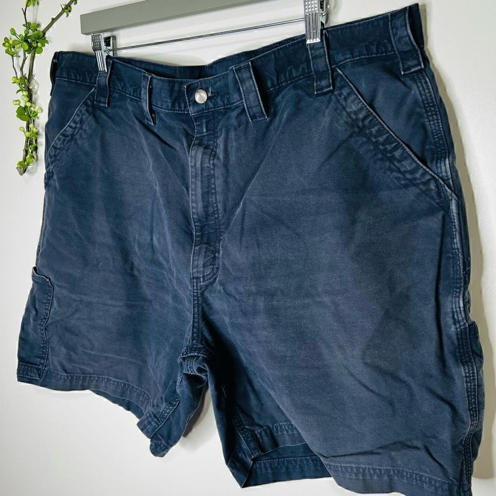 Carhartt Blue Cotton Original Fit Men’s Shorts Sz 44